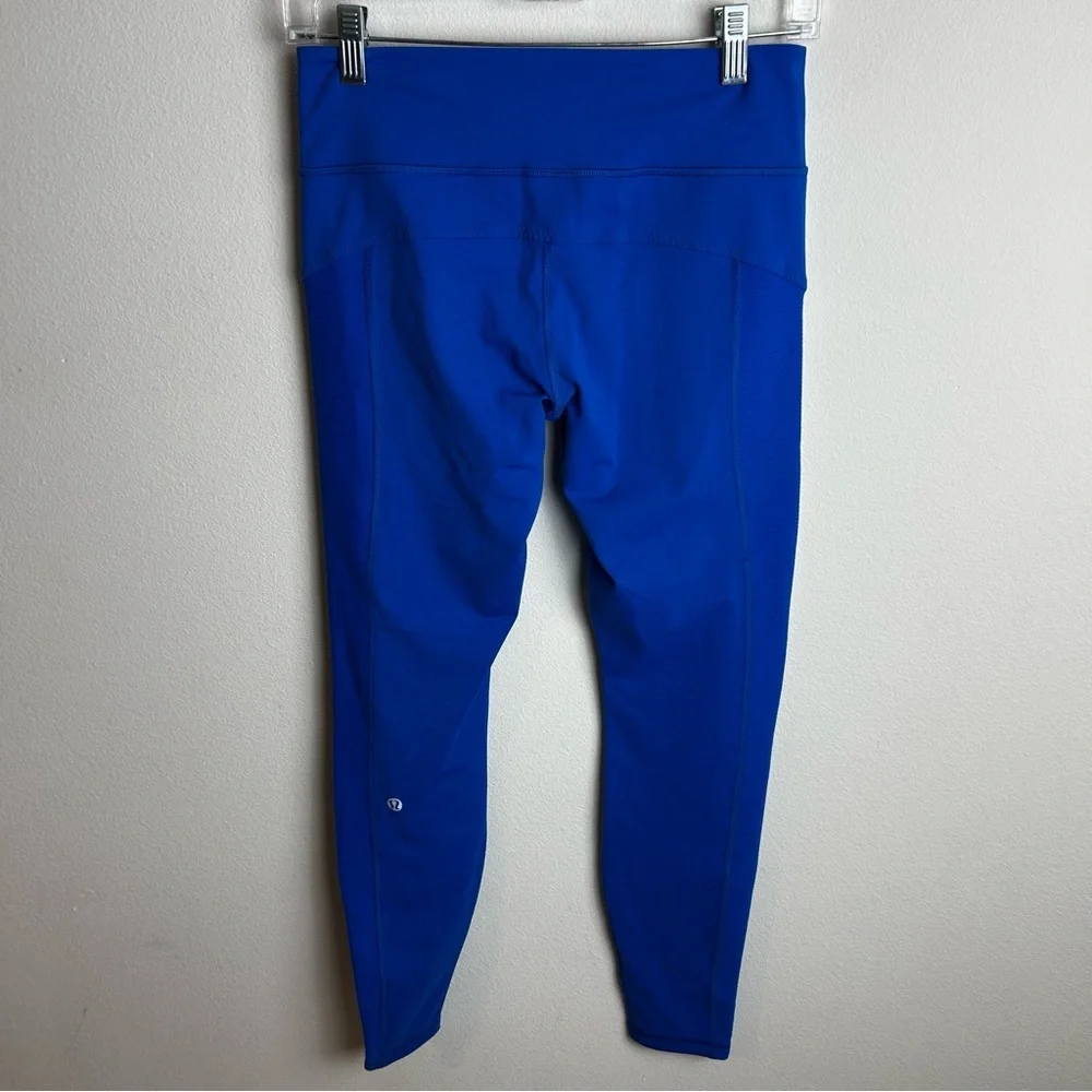 Lululemon Patience Pant Full-On Luon Baroque Blue RARE size: 6